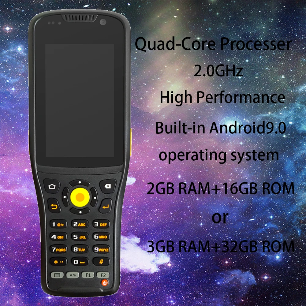 Портативный КПК EVAWGIB Android 9 0 защищенный POS-терминал 1D 2D сканер штрих-кода Wi-Fi 4G GPS