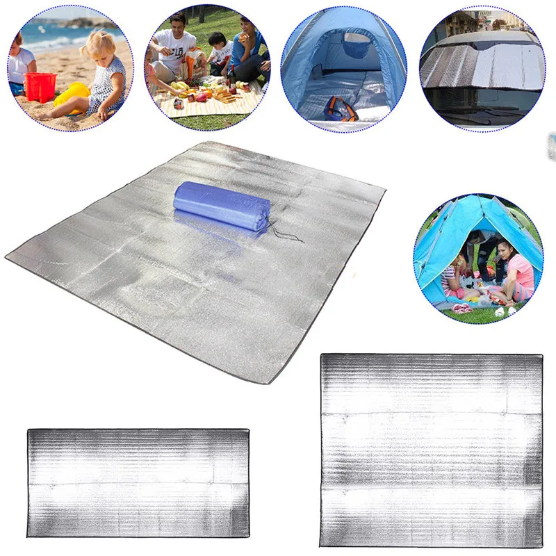 Коврик для кемпинга двусторонний Счастливый Отдых на открытом воздухе коврик