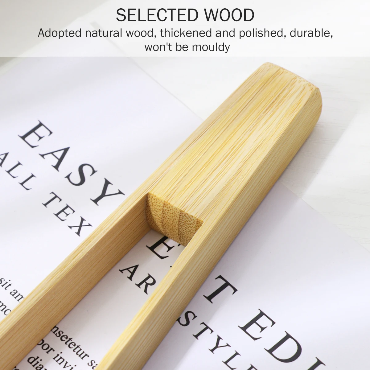 ROSENIC бамбуковый тостер кухонные щипцы длинный легкий захват Сервировочные для