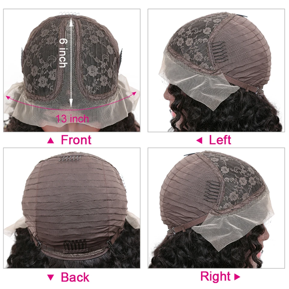 

Highlight Wig P4/27 Body Wave 13x1 Lace Part Human Hair Wigs Brazilian Ombre Brown T Part Lace Wig For Women Pre Plucked Remy