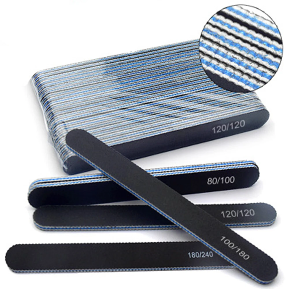 Пилки для ногтей двусторонние полировальные ленты ювелирных изделий