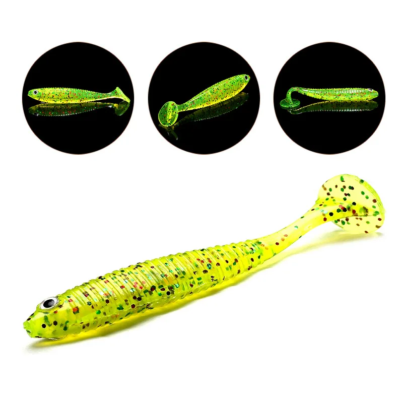 

2 упаковки рыболовные приманки мягкие приманки 80 мм 3,7 г черви искусственная силиконовая приманка с соленый запах Карп окунь Pesca рыбалка Takcle