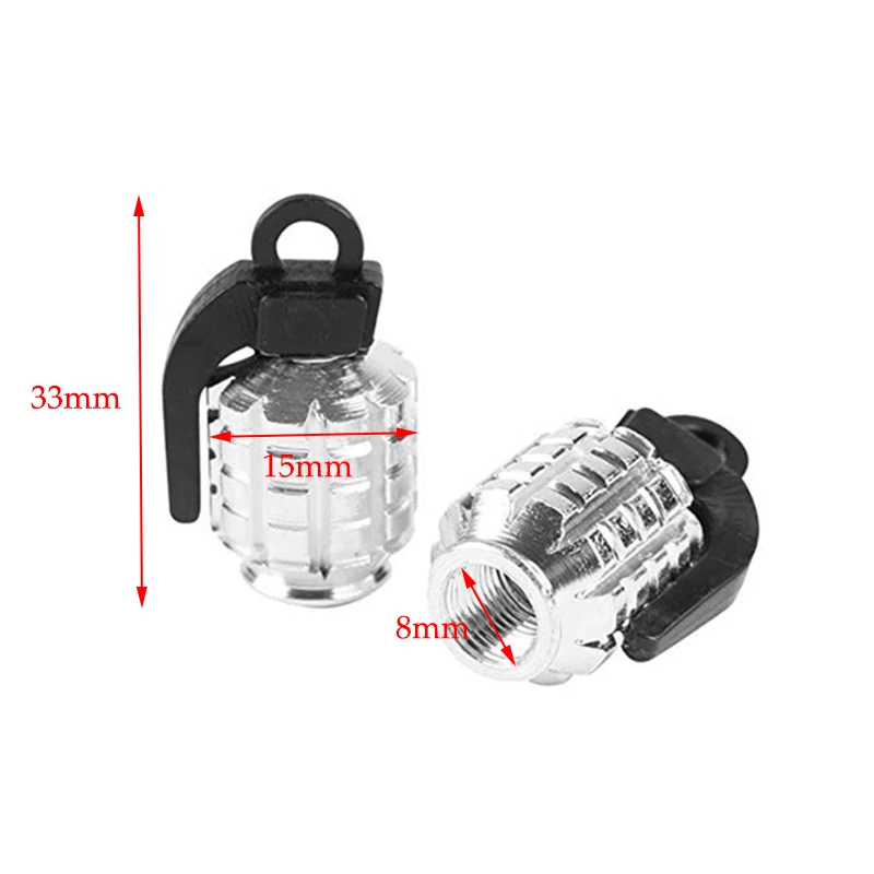 Колпачок для автомобильных шин алюминиевых клапанов 2 шт. | Автомобили и