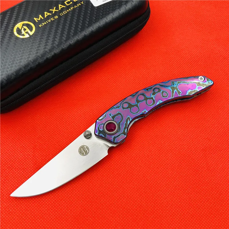 Оригинальный складной нож Maxace samurai G10 ручка K110 стальной песочный легкий маленький