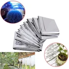 Наружная двухсторонняя светоотражающая пленка из майлара, пластырь для теплицы, сельскохозяйственное одеяло с серебряным покрытием, цветное теплое одеяло