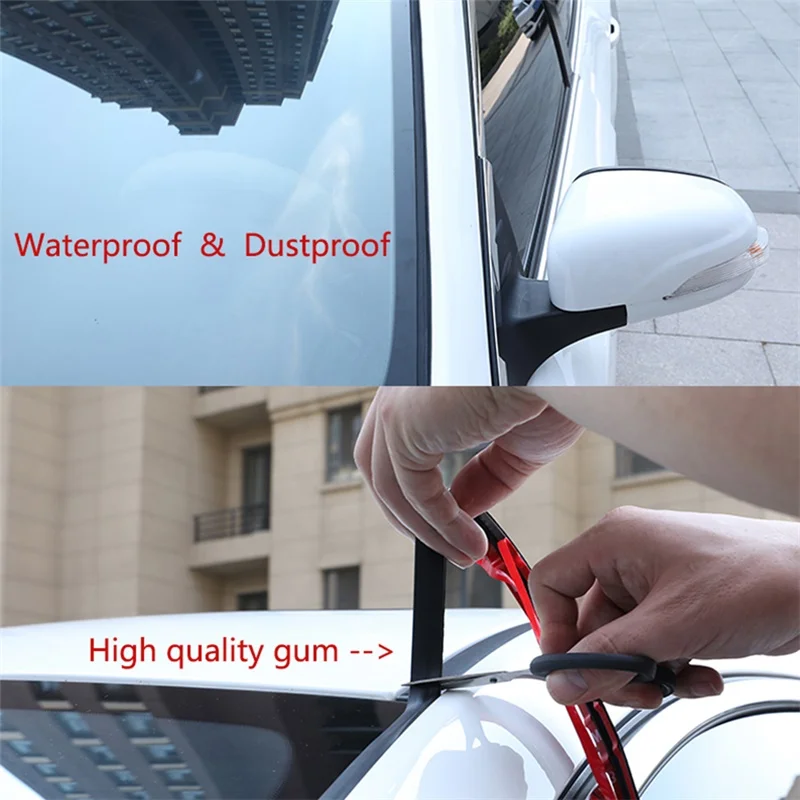 

Car Door Seal Y Type Soundproof Weatherstrip Noise Insulation Sealing Rubber Strip Trim Auto Rubber Seals Y Seal rubber Door