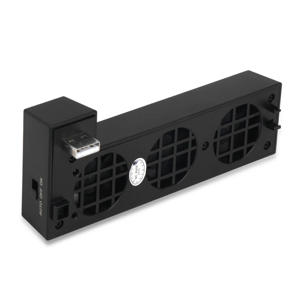 Портативный USB Охлаждающий вентилятор с контролем температуры для игровой