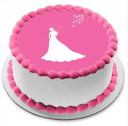 Съедобная Вафля для глазури свадьбы торта украшения тортов подарок любви