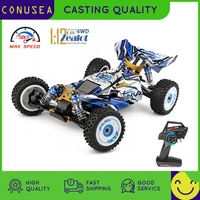 112 wltoys 124017 big rc car 75kmh high speed 2 4g 4wd metal chassis electric rc formula car shock absober toys for children