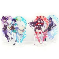 2021 new game genshin impact stand up acrylic animation peripheral two dimensional pendant ornaments desktop decoration gift