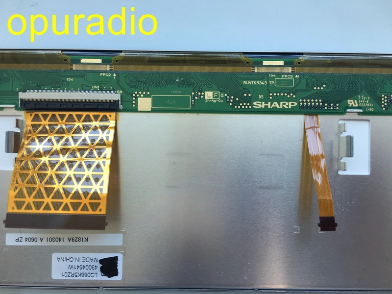 Оригинальный ЖК дисплей Sharpp 8 дюйма LQ088K5RZ01 экран BM 937087001 для Bmw CID F25 X3 2015