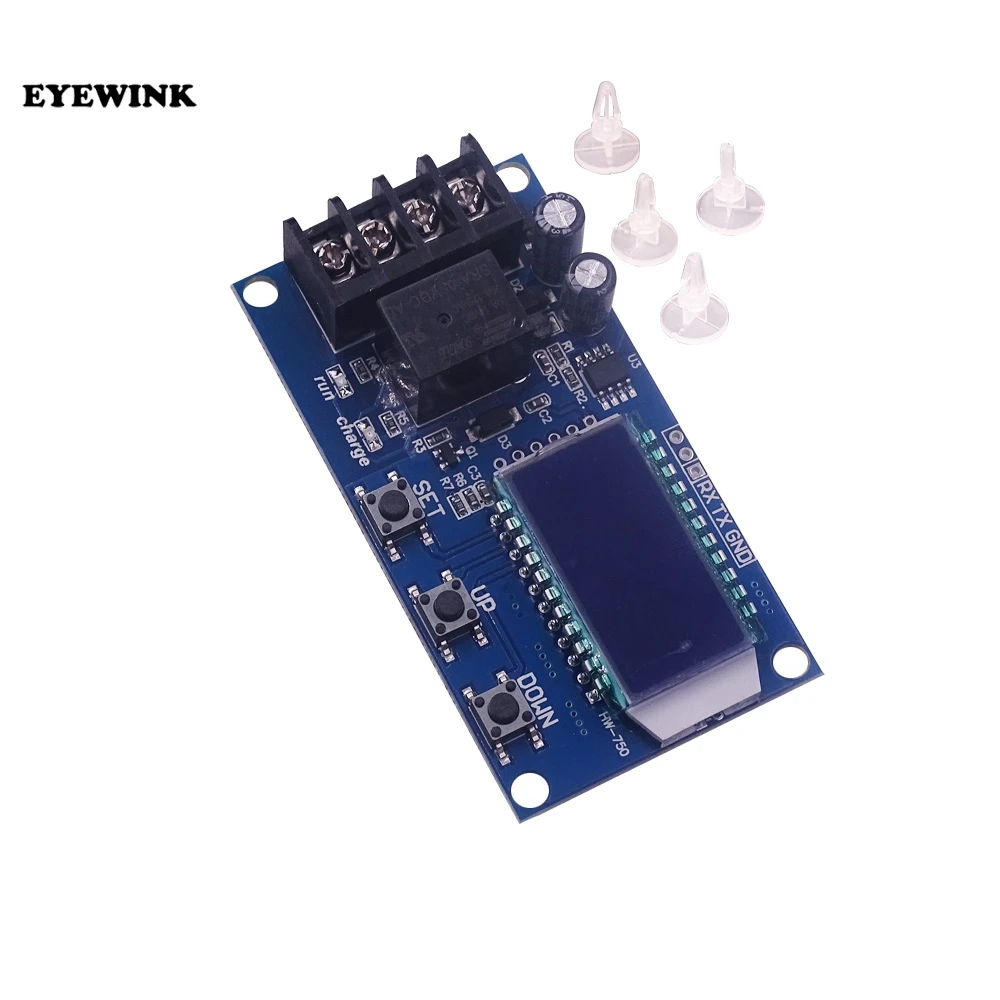 Модуль управления зарядным устройством 10 А 6-60 в переключатель защитой от