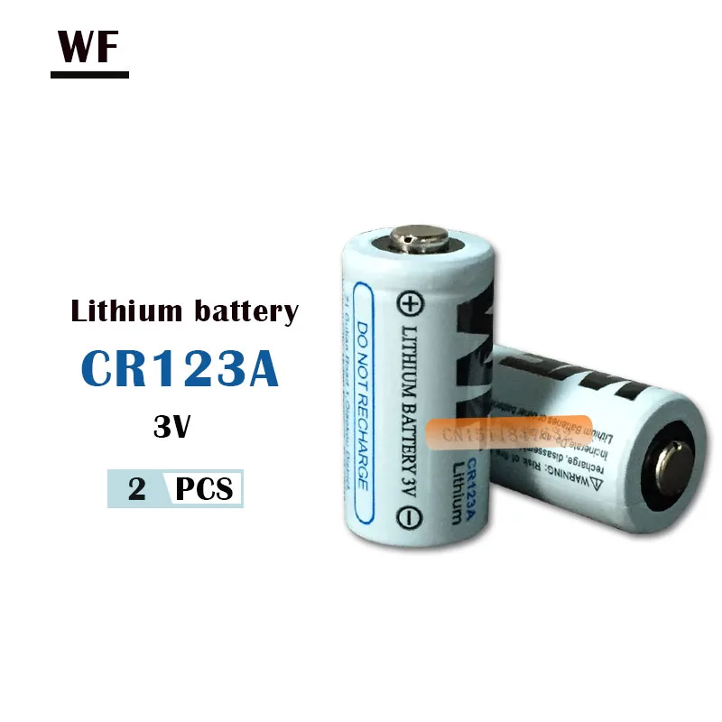Первичная литий ионная батарея WF CR123A CR123 CR 123A 16340 3 в 2 шт. Бесплатная доставка!|battery