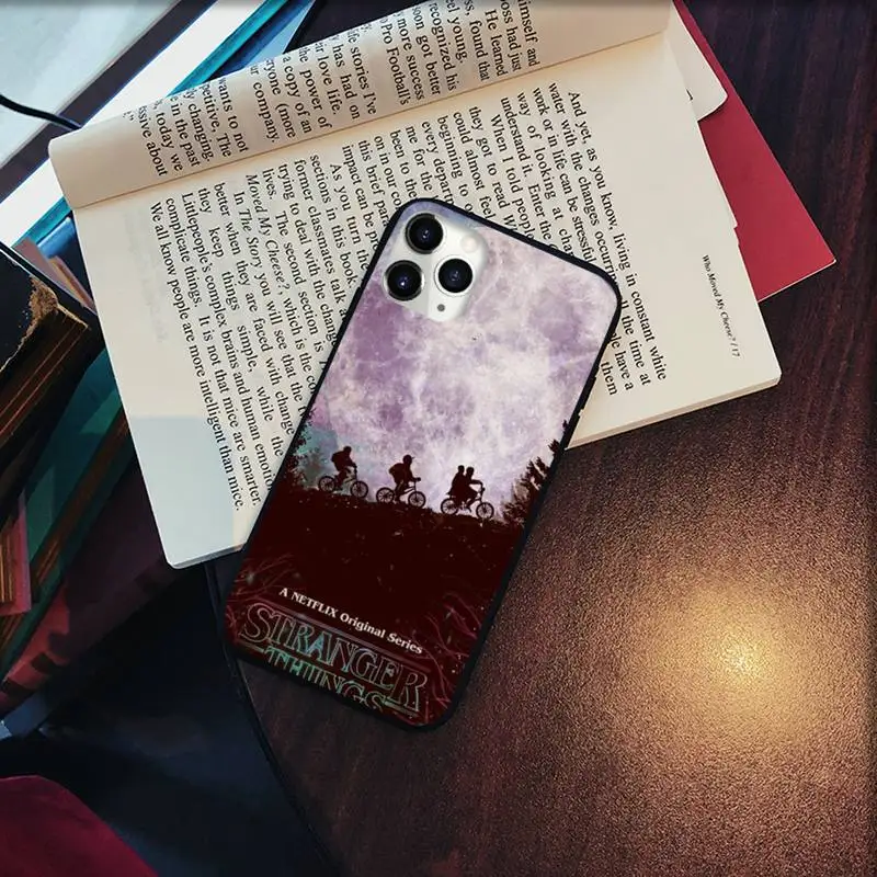 

Stranger Things Season Phone Case for iPhone 11 12 pro XS MAX 8 7 6 6S Plus X 5S SE 2020 XR Soft Silicone Shell Cover Funda