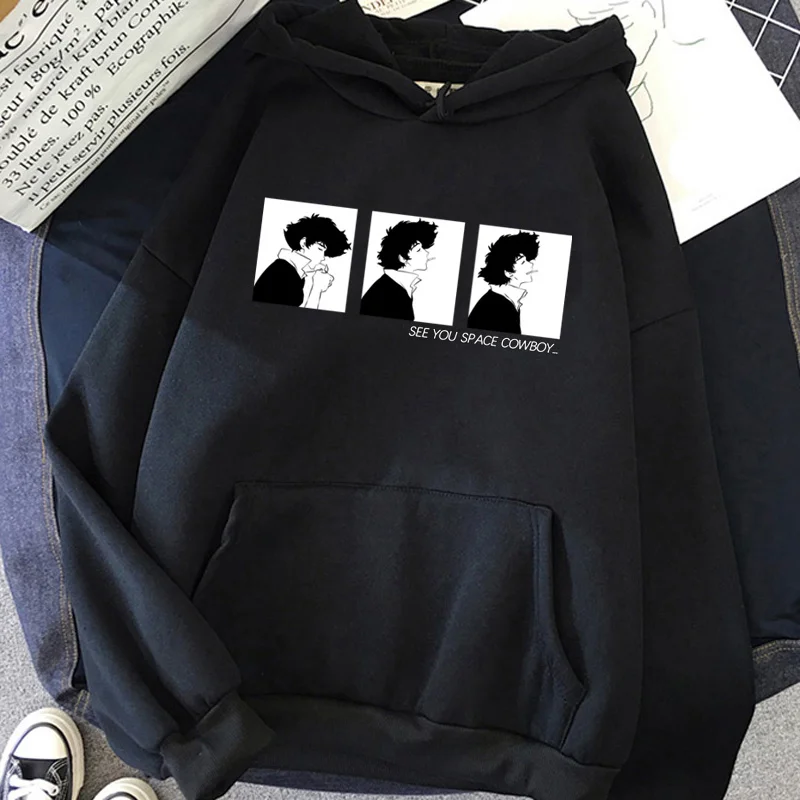 

Cowboy Bebop hoodies men graphic printed plus size men pullover anime
