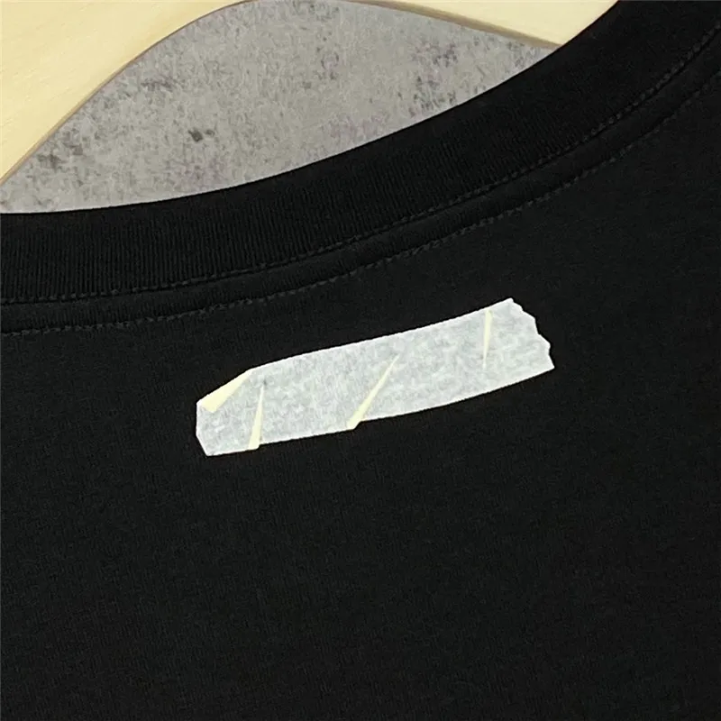 

ADER ERROR Mask T-shirt Men Women High Quality Front Large ADER Text Print Adererror Tops Tee Stickers Logo