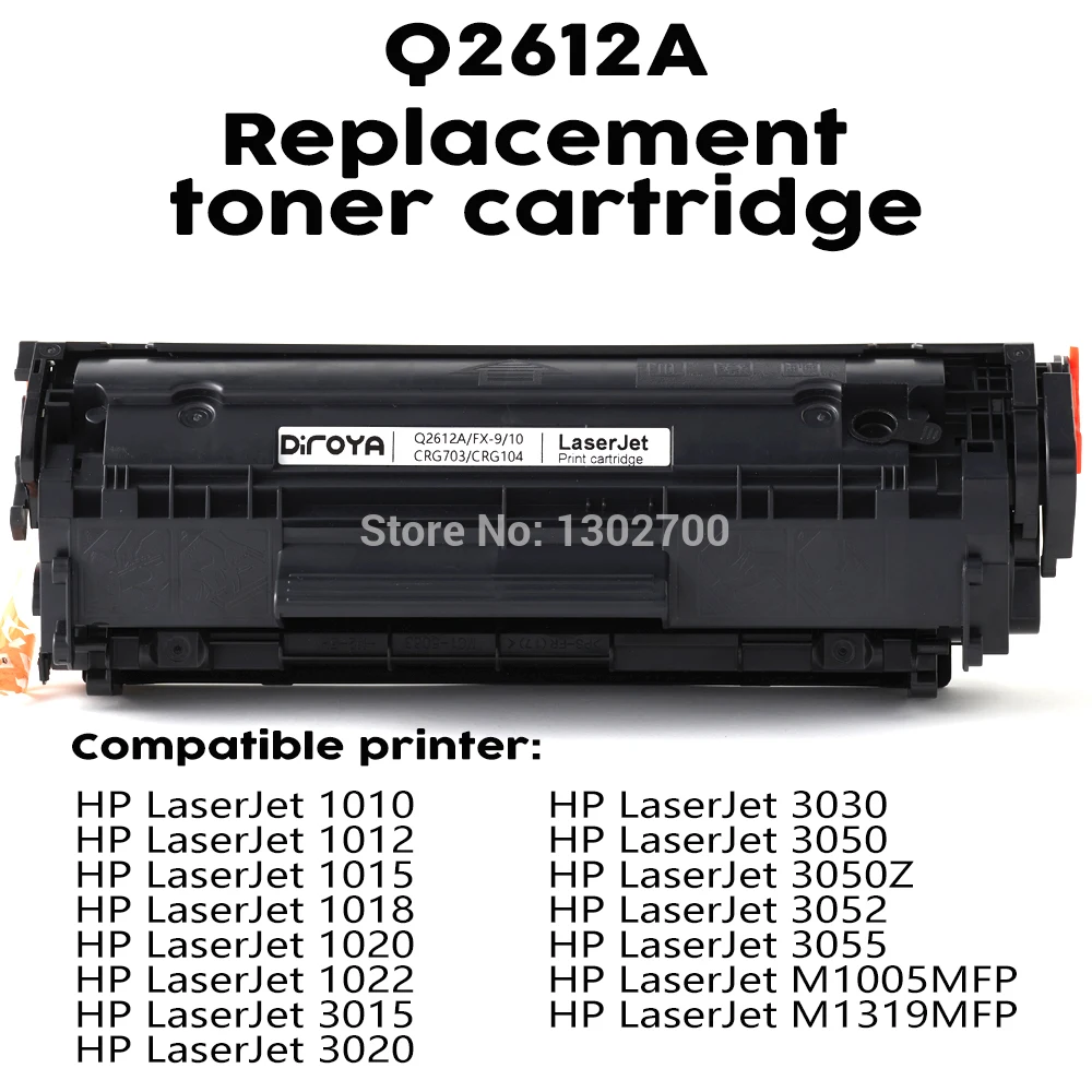 Q2612A 12A Q 2612A 2612 тонер-картридж для HP 1010 1012 1015 1018 1020 плюс 1022 3015 3030 3050Z 3052 3055 M1005 M1319f