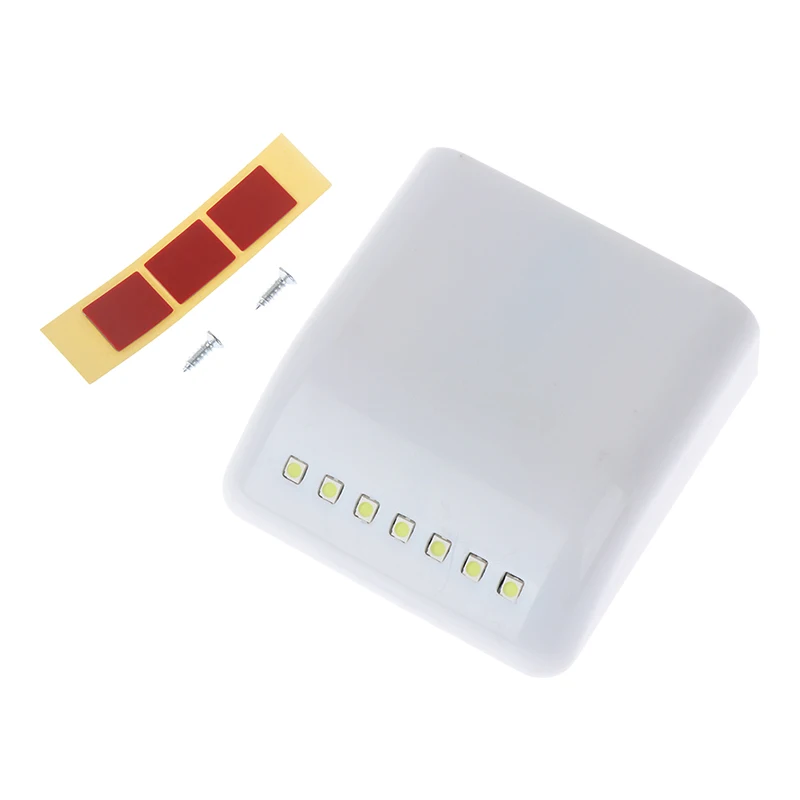 

7 LED Wireless PIR Motion Sensor Night Light Cabinet Stair Lamp Battery Powered