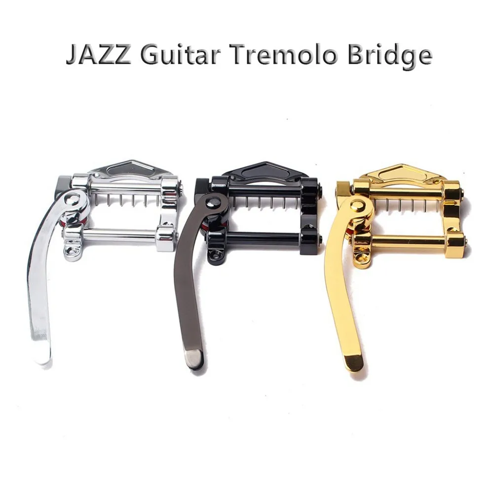 

1Set Guitar Vibrato Tailpiece Tremolo Unit Vibrato Bridge Guitar Tremolo+Spring+Fixing Screws For Bigsby Tele SG LP ETC ES335