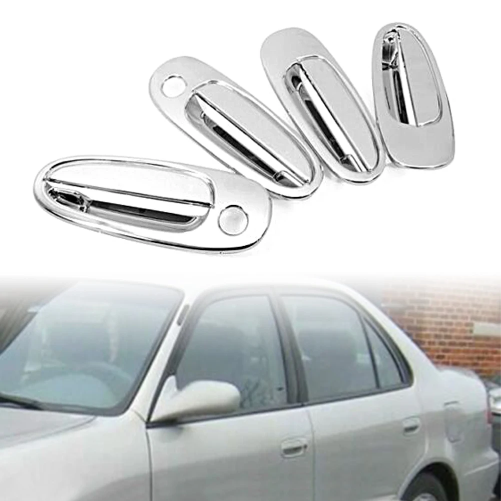 4 шт. накладки на автомобильные ручки для Toyota Corolla AE100 1993-1997 и RAV4 1996-2000 | Автомобили