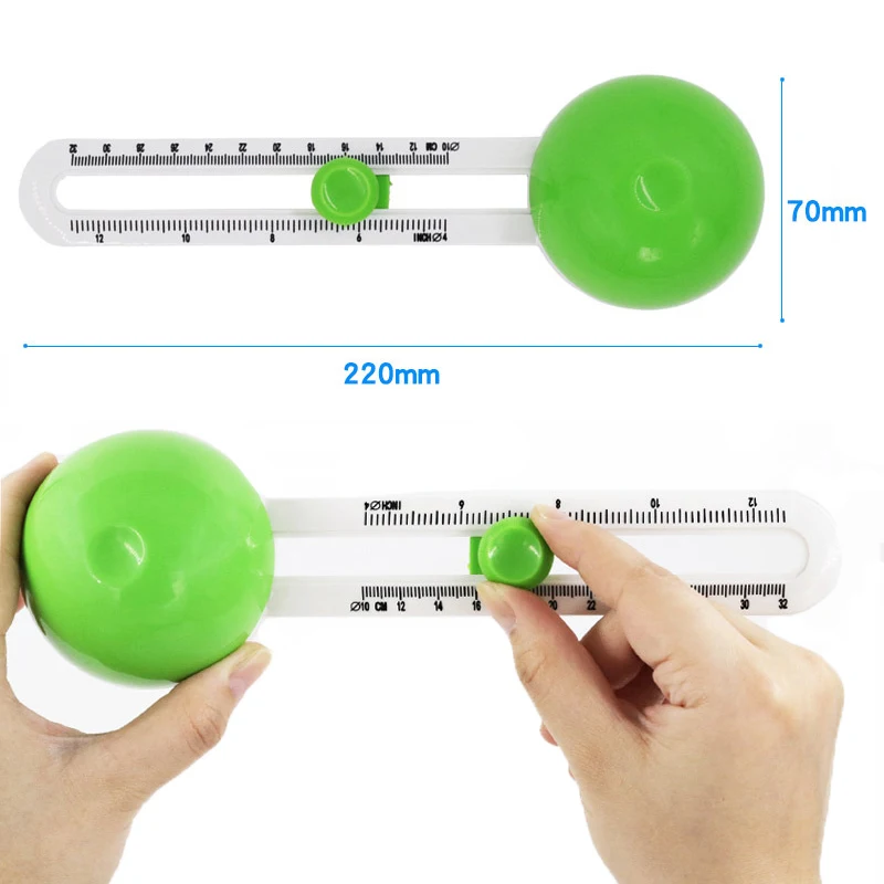 Простой Циркулярный резак для бумаги A4 ручной круглый офисные принадлежности diy