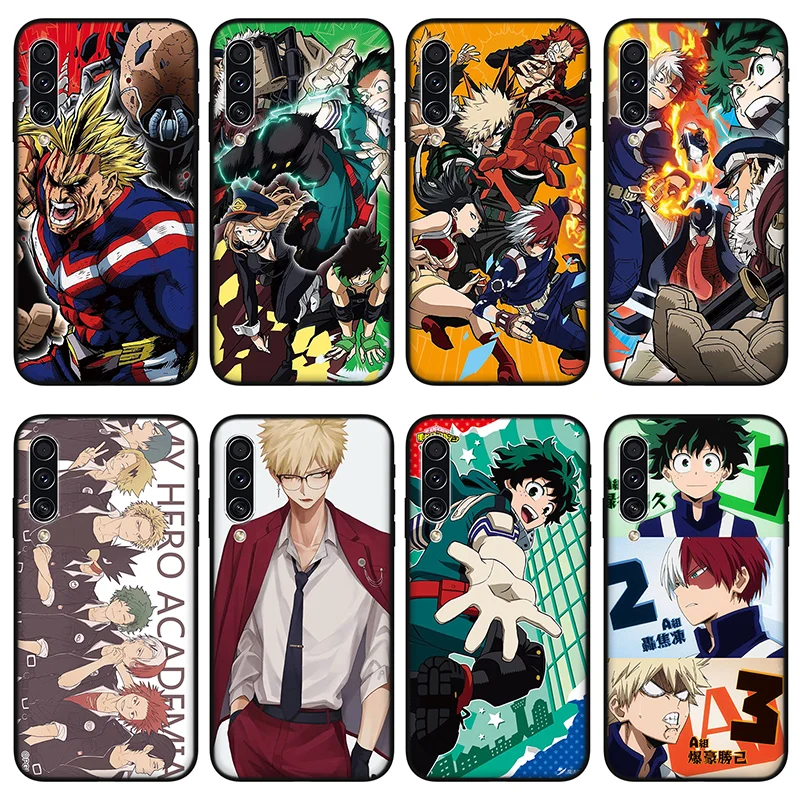 

Чехол для телефона Hero моя Академия для Huawei P30 P20 P40 P10 Pro Lite y9 y7 y6 y5 S Smart 2019 противоударный Черный силиконовый чехол