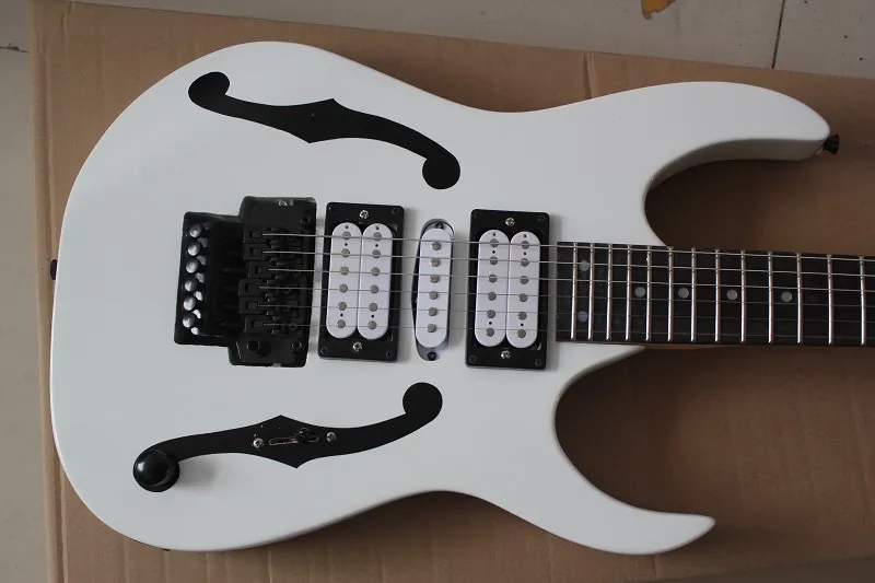 Китайская гитарная фабрика под заказ новая белая деревянная электрическая