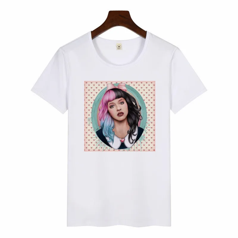 Cry Baby, Мелани Мартинес, модные топы, футболки, футболка, Женская Повседневная футболка с круглым вырезом, забавная, Harajuku, эстетическая женская футболка