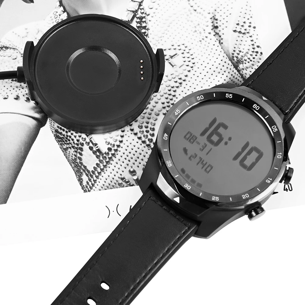 

Smart Bracelet Replacement Charging Cable Smart Watch USB Charging Cradle Cable Adapter for Ticwatch Pro 2020/Ticwatch Pro