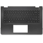 Новый оригинальный для HP Pavilion X360 14 м 14-BA 14-BA048TX 14-BA100TX Ноутбук Упор для рук верхний чехол US клавиатура без подсветки 924117-001 аккумулятор большой емкости