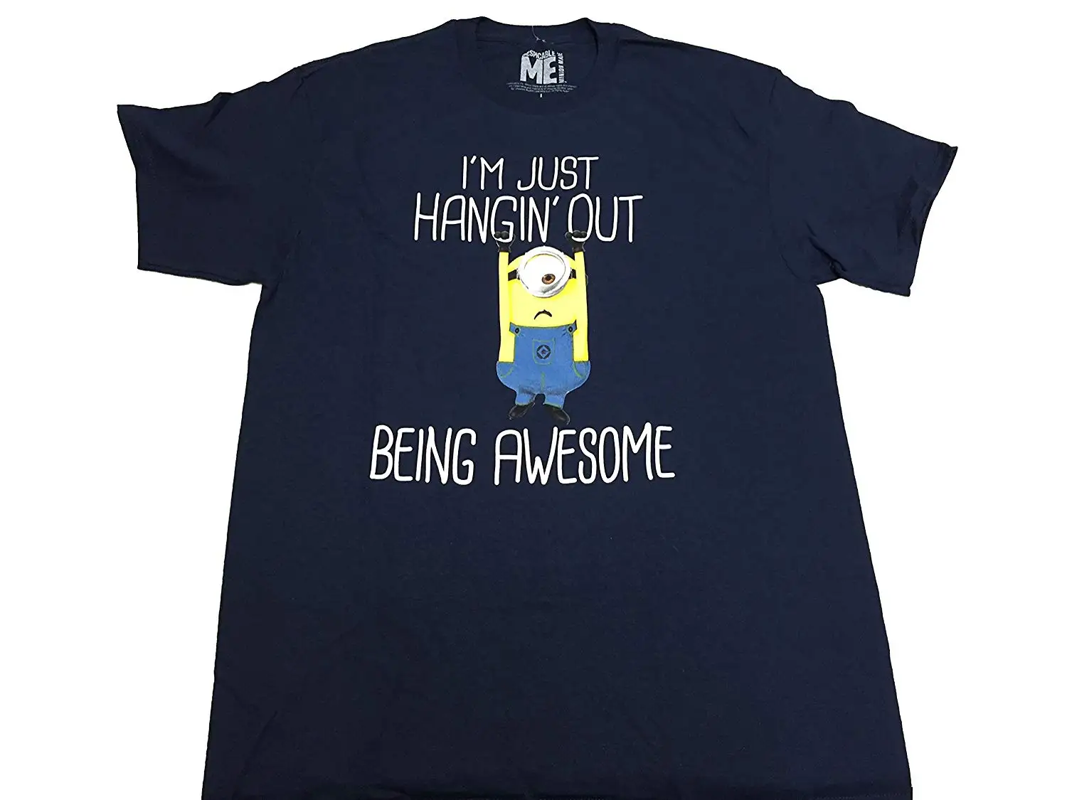 Гадкий я с рисунком из мультфильма Мой маленький Миньон и надписью I'm Just hangin