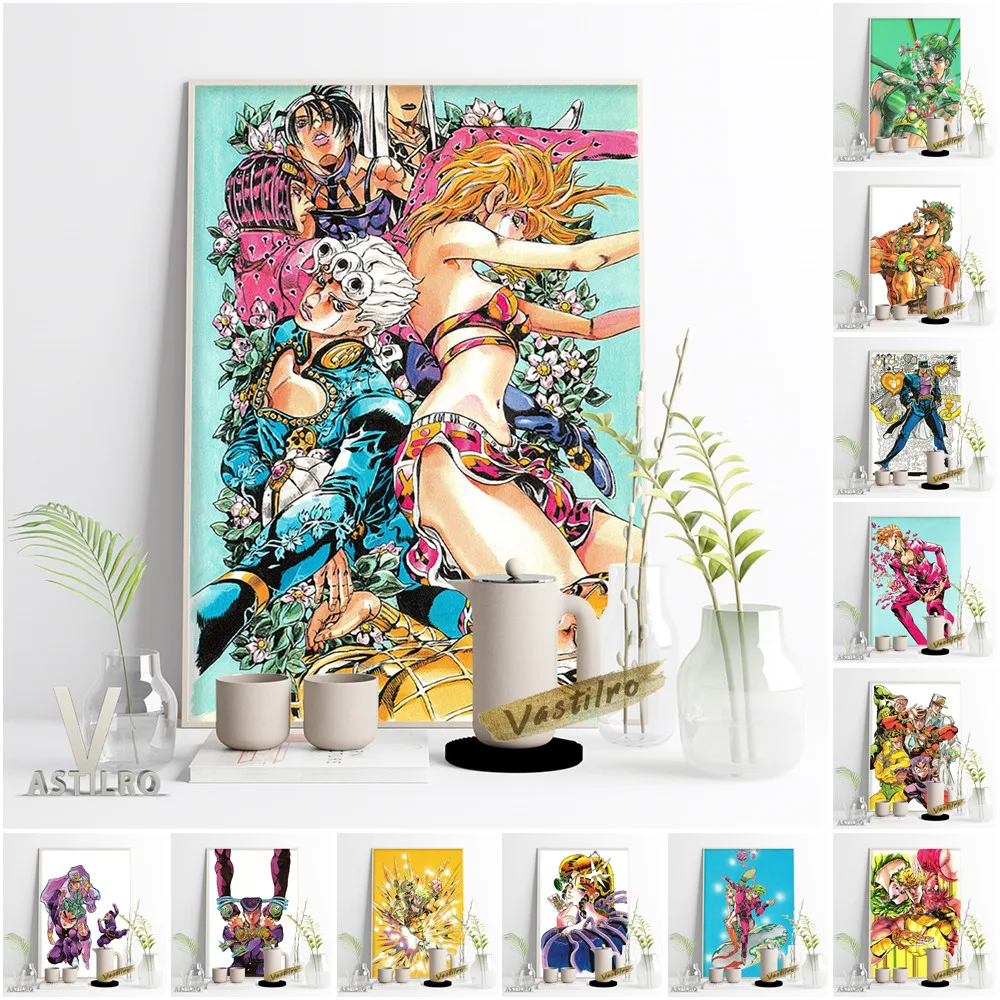 Лидер продаж японское аниме необычная фотография Джоджо коллекция для фанатов