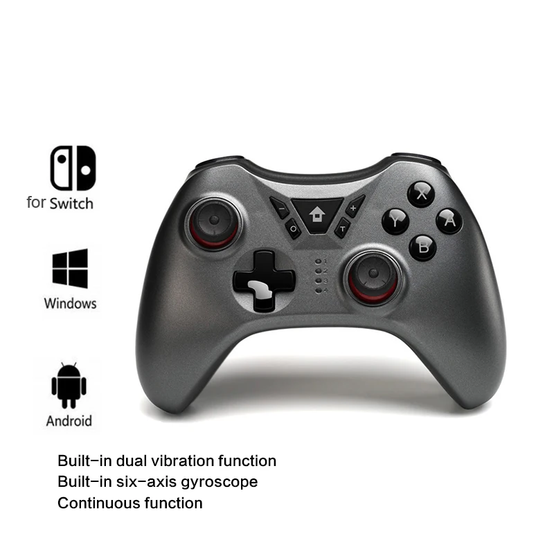 Беспроводной игровой контроллер джойстик для консоли Nintendo Switch Pro Bluetooth геймпад PS3