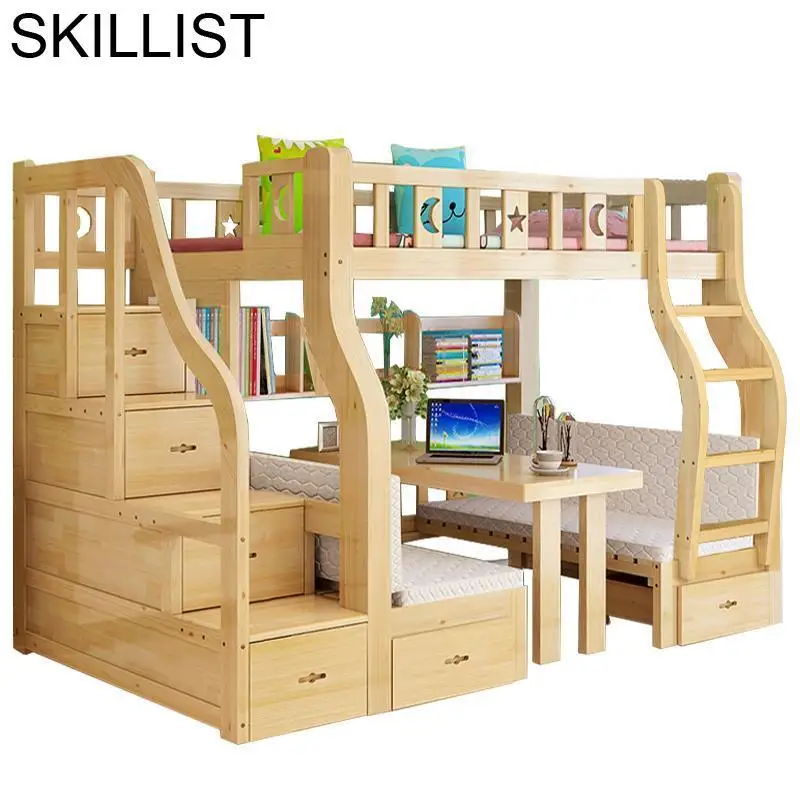 Коробка Yatak Ranza горит Enfant палуба литэрас один ухода De Dormitorio Mueble мебель для спальни