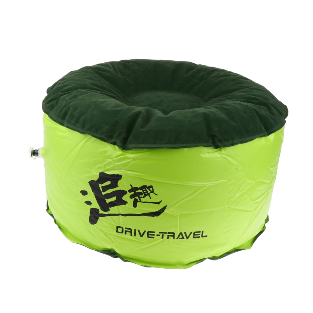 Открытый Кемпинг Надувной табурет Османской портативный воздушный стул ПВХ