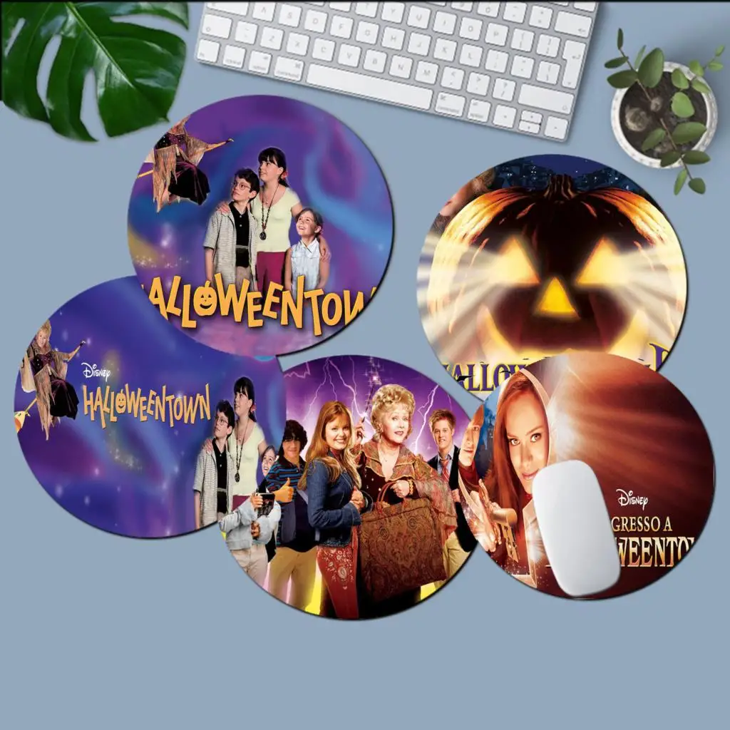 

Funny Disney Halloweentown Anti-Slip Durable Silicone Computermats Anti-Slip Laptop PC Mice Pad Mat gaming Mousepad