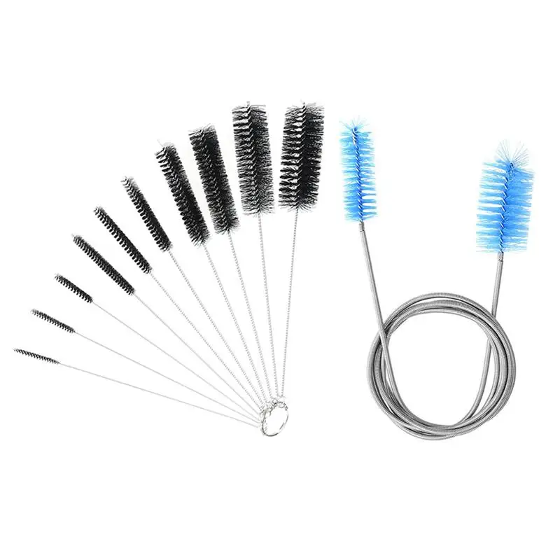 2 шт. кисти нейлоновые прочные практичные Пружинные щетки из нержавеющей стали