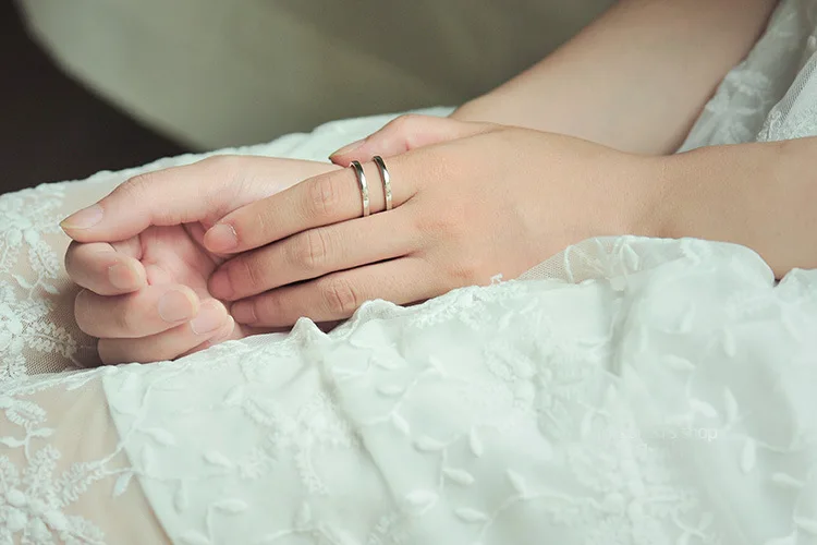 Винтажные кольца цепи серебряного цвета для женщин регулируемые размера мужчин