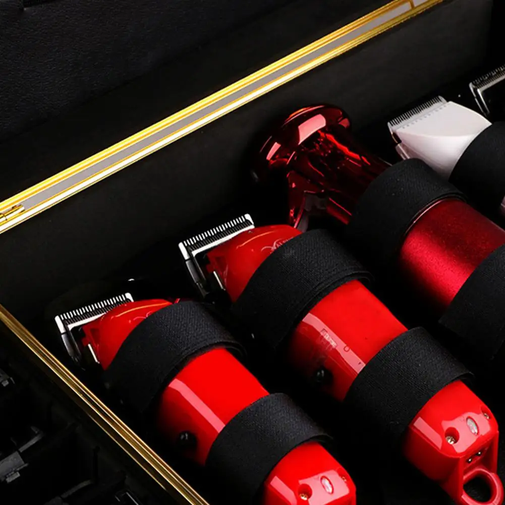 

Professional Hairdressing Barber Bag Leather Case Tool Stylists Hair Scissors/Clippers/Dryer Travel Organizer Salon Accessories