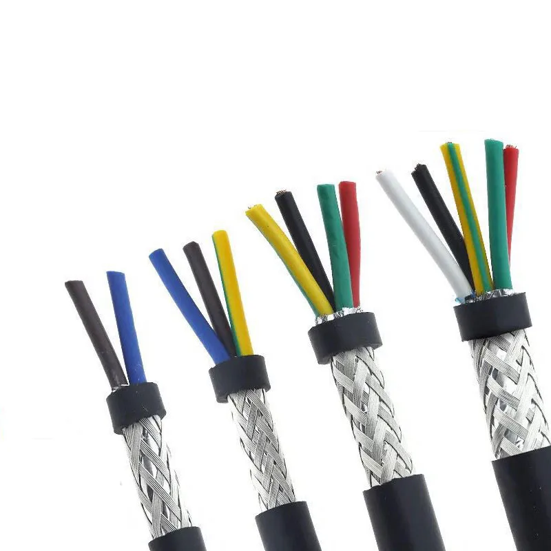 15AWG/1 5 квадратных 2/3/4/5/6/7/8 жила экранированный кабель метров чистой меди RVVP провод