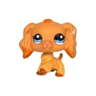 LPS редкая кошка, маленькое животное, магазин домашних животных, игрушки с головой поплавка, кокер-спаниель #1716, коричневая собака