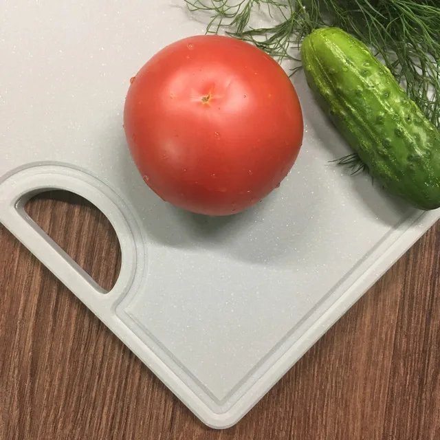 Доска кухонная разделочная из искусственного камня 190х255мм | Дом и сад