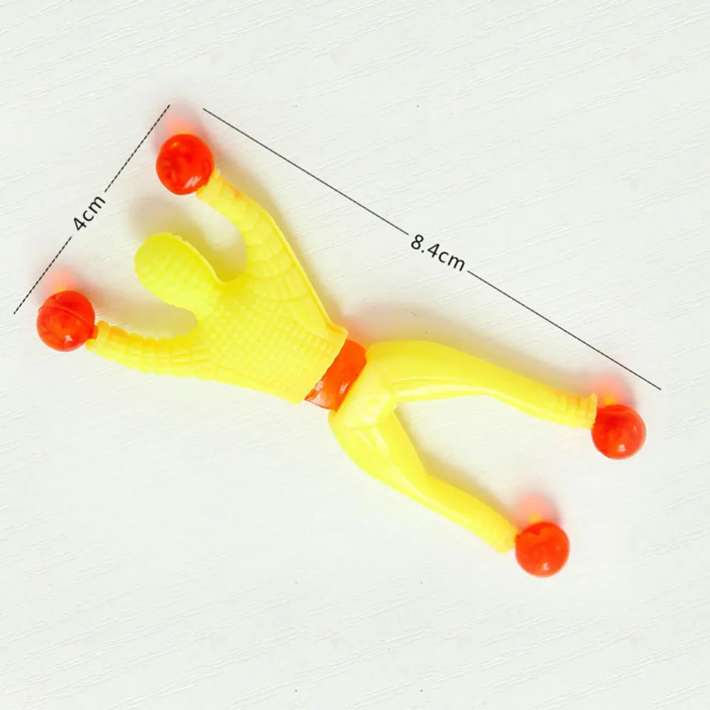 

30pcs Kids Stretchy Sticky Children Funny Sticky Toys Sticky Meteor Hammer Toys (Random Color)