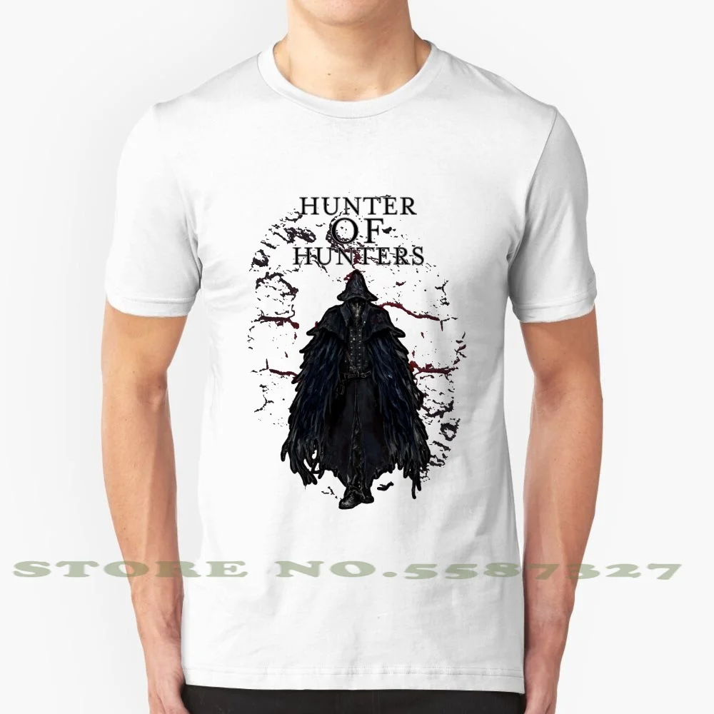 Bloodborne Эйлин ворона черный белый цвет футболка для Для мужчин женщин через кровь