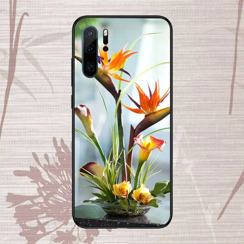 

Plant bird of paradise Phone Case For Huawei honor Mate P 9 10 20 30 40 Pro 10i 7 8 a x Lite nova 5t
