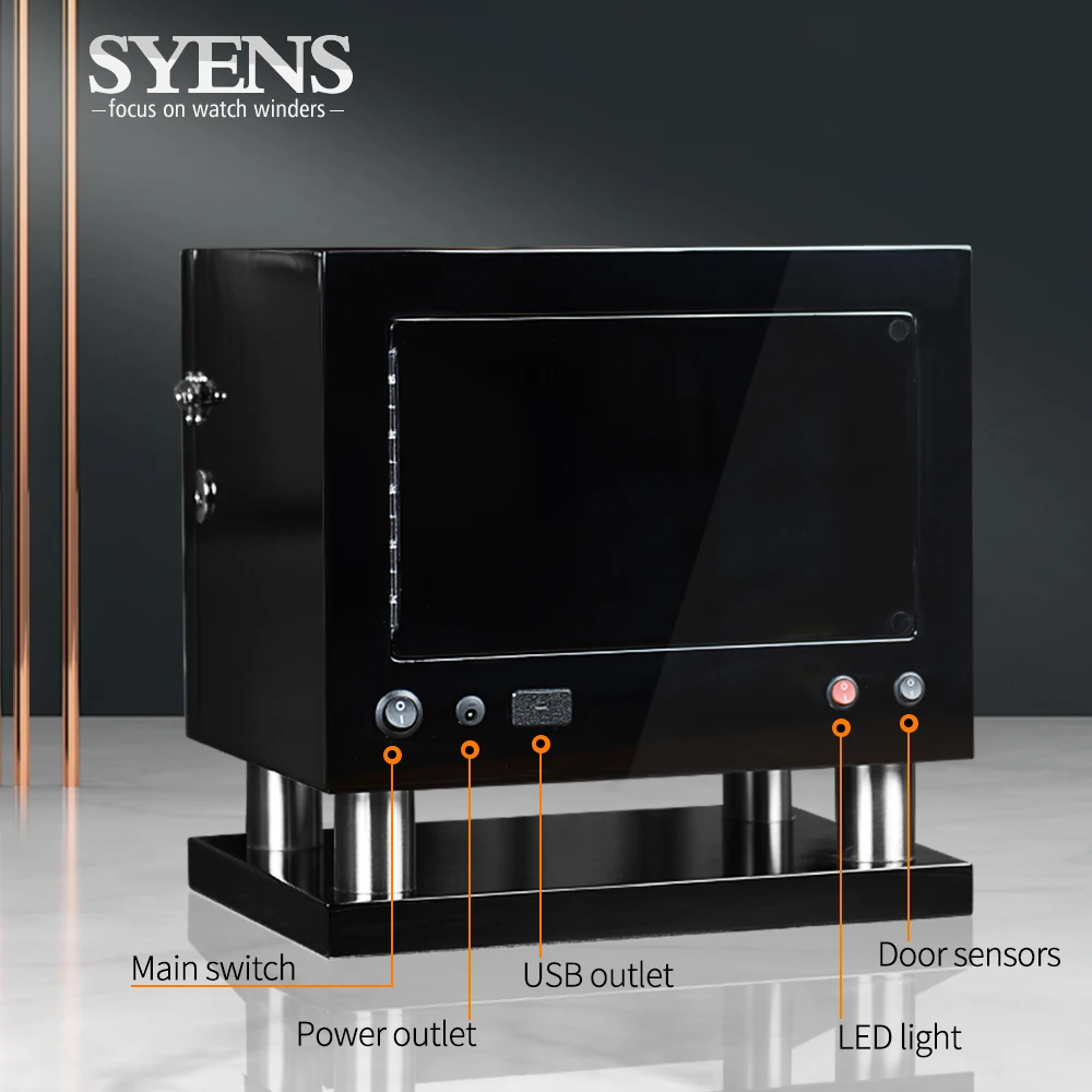 Автоматическая коробка органайзер для намотки часов 12 Ячеек|Коробочки часов| |