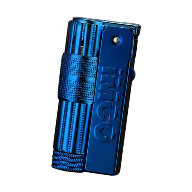 

IMCO Love Cool Nostalgic Retro Kerosene Lighter Nostalgic Austria Blue Ice Metal Windproof Lighter