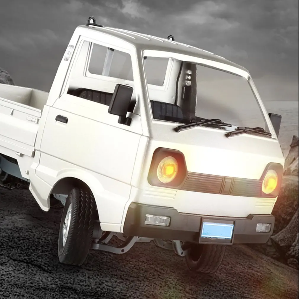 

WPL D12 масштаб 1:10 2WD Радиоуправляемый автомобиль имитация дрифта альпинизма грузовик со светодиодный Ной подсветкой на дороге 260 щеточный дви...