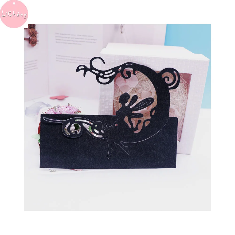 Металлические Вырубные штампы Moon Angle скрапбукинг Рукоделие сделай сам трафарет