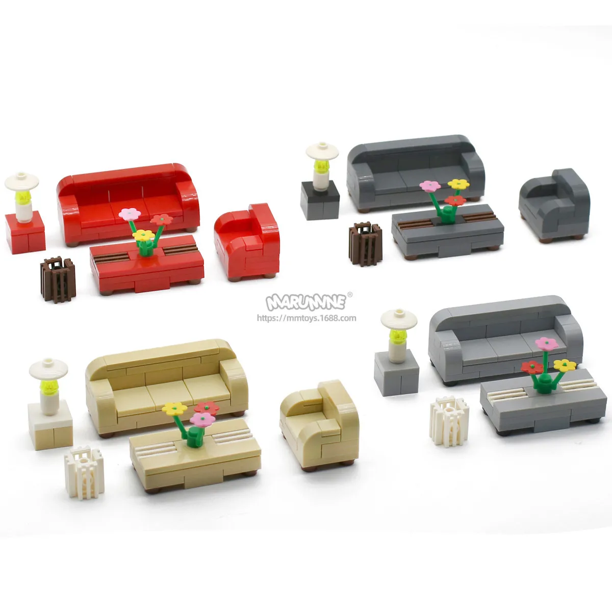 Конструктор детский из блоков, 80 шт., MOC